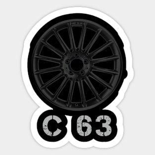 C 63 Sticker